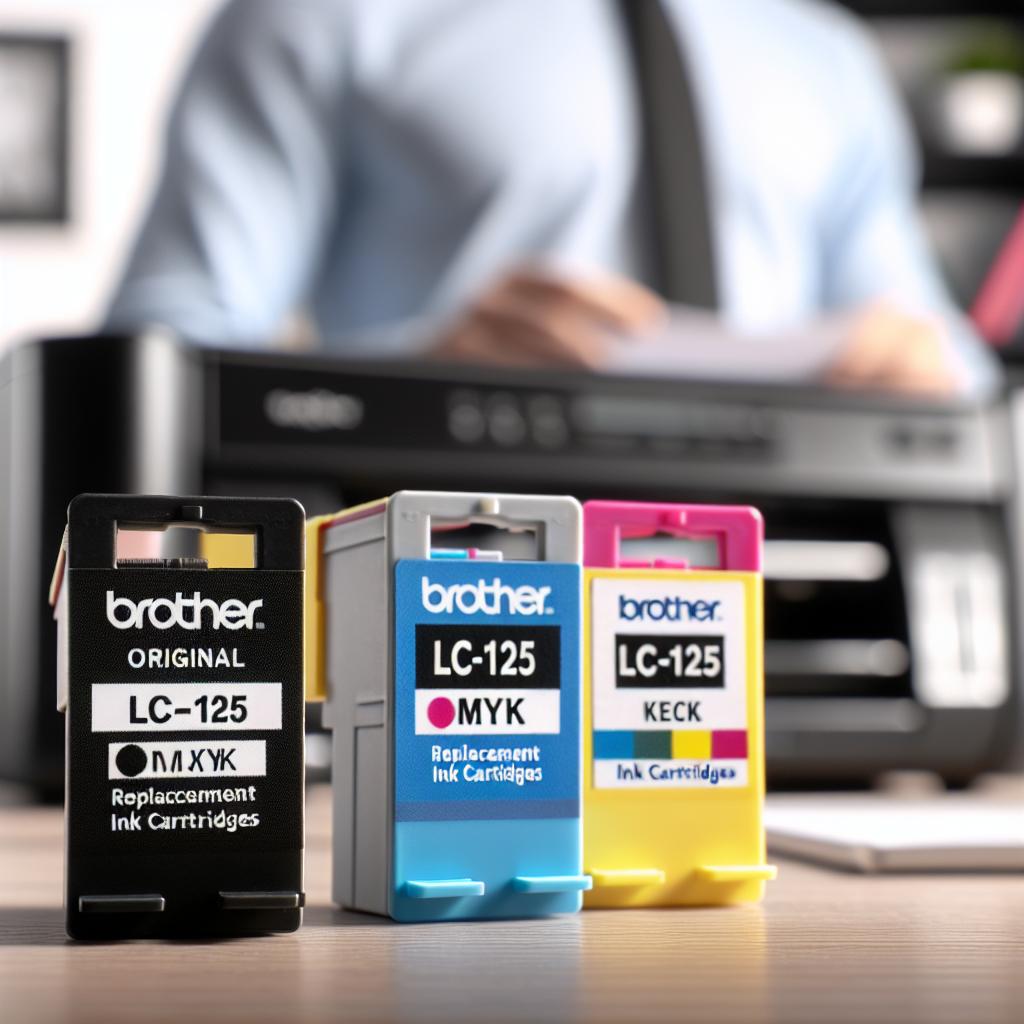 Porównanie Tuszów Brother LC-125 CMYK: Zamienniki czy oryginalne?
