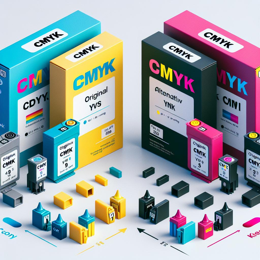 Tusze Epson 104 CMYK - Zamienniki i Oryginalne: Przewodnik Wyboru