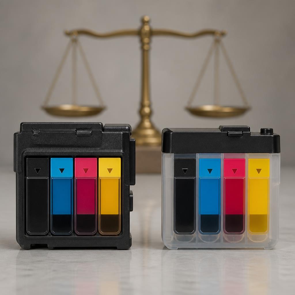 Porównanie tuszów Brother BT-D100 CMYK - zamienniki i oryginalne