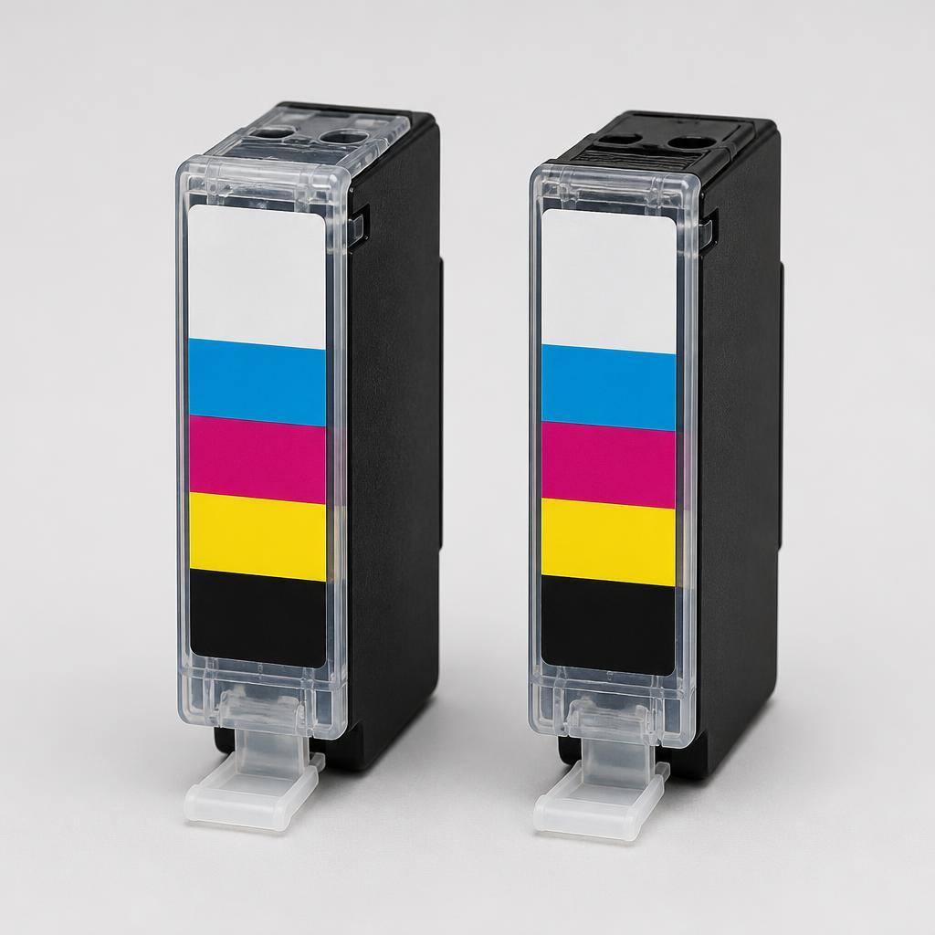 Tusze Canon BGI-72 CMYK - zamienniki i oryginalne: Głębia kolorów w druku